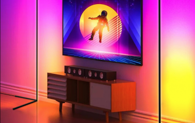 RGB торшер и йога