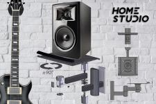 Настенный кронштейн для аудио колонки КБ-01-2 Чёрный