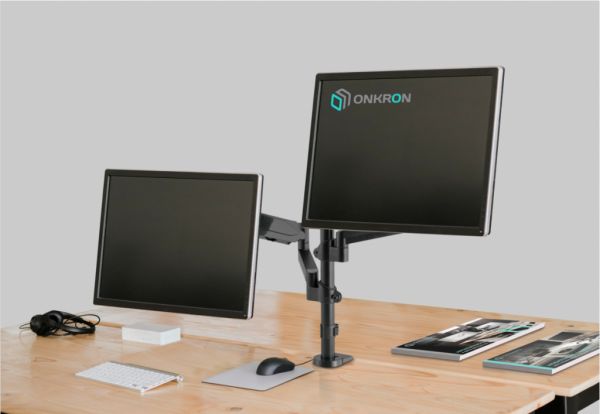Кронштейн настольный для двух мониторов ONKRON G140