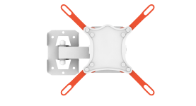 Кронштейн для телевизора КБ-01-83 белый 14–42" наклонно-поворотный