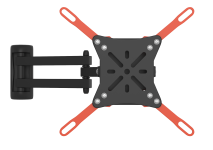Кронштейн для монитора КБ-01-66 чёрный 13–32″ наклонно-поворотный