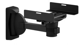 Кронштейн для проектора, аудио колонки  КБ-01-18 Чёрный