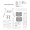Мобильная стойка для телевизора ONKRON TS1552 White
